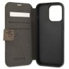 Guess GUBKP13X4GMGBR iPhone 13 Pro Max 6,7 brązowy/brown book 4G Big Metal Logo